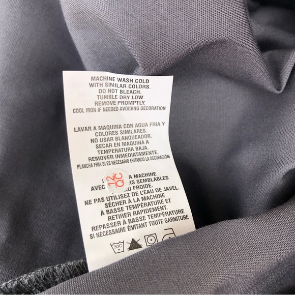 Dickies EDS Signature Men's 5-Pocket V-Neck Gray Scrub Top XL - Picture 9 of 12